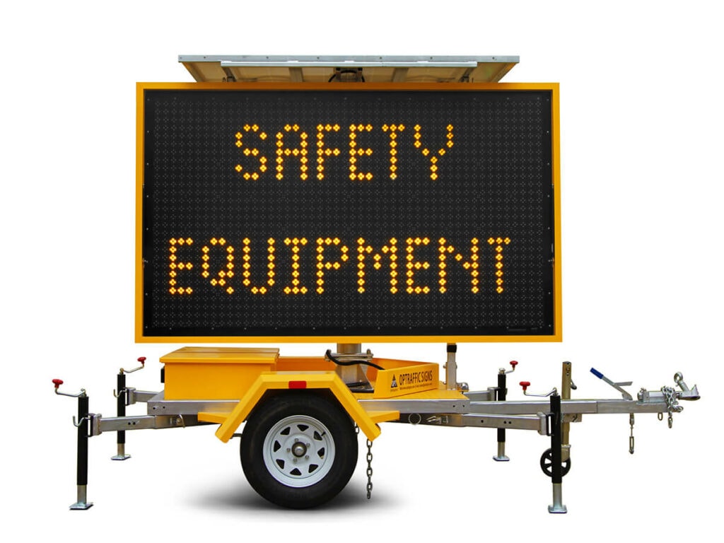 Shop TopQuality VMS Signs & Portable Traffic Message Signs at Optraffic