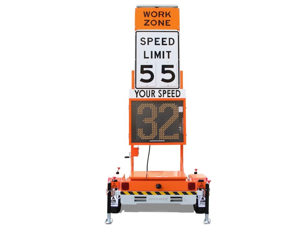 Folding Frame Radar Speed Sign
