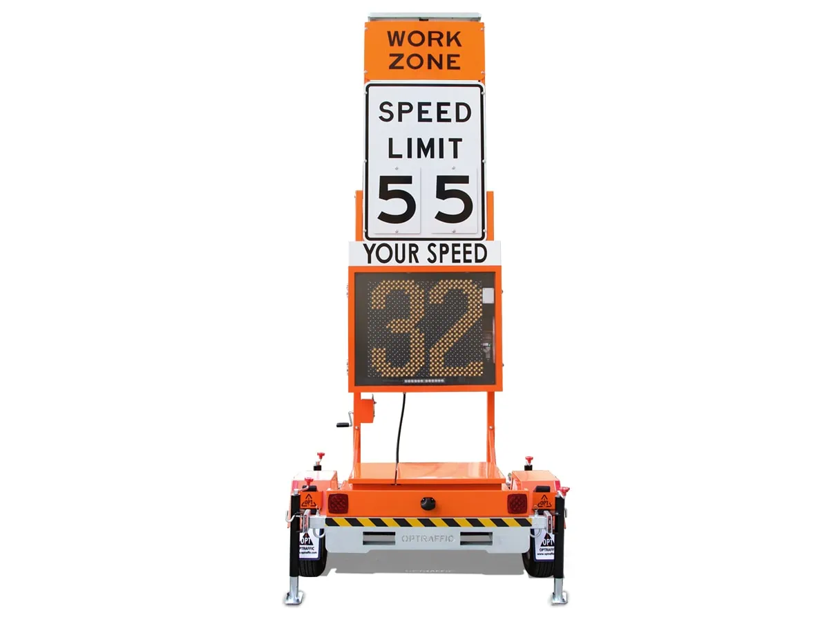 【未開封】 MEMI/SPEED LIMIT Variable Speed Limit Sign - Orange Traffic inc.