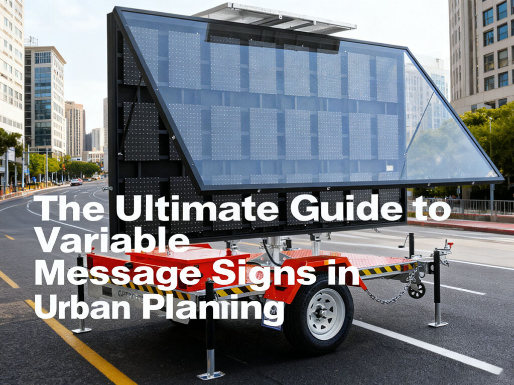 The Ultimate Guide to Variable Message Signs in Urban Planning