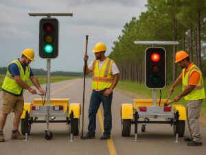 5 Key Steps to Install Temporary Traffic Lights for Roadwork Safety