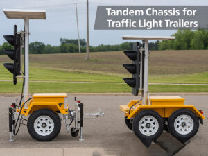 Single-Axle vs Tandem Chassis for Traffic Light Trailers