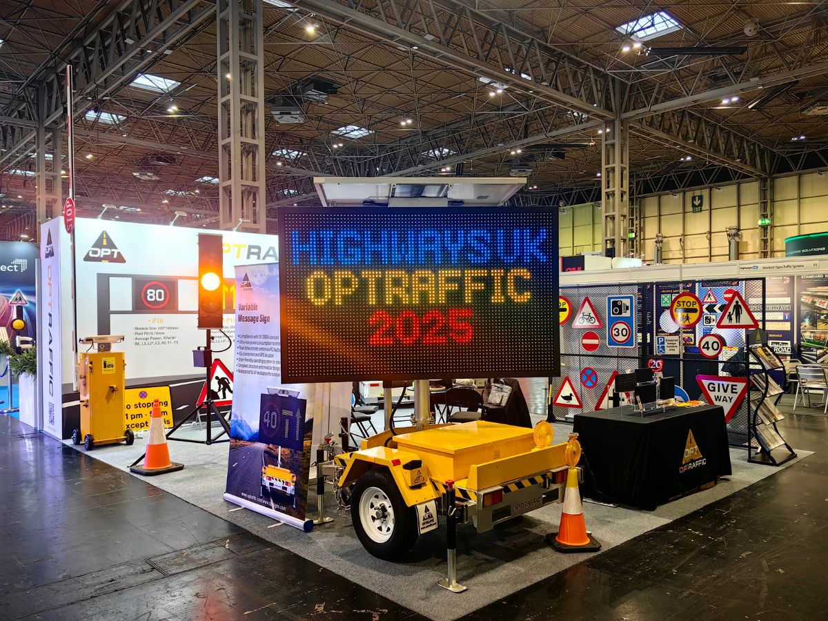 OPTRAFFIC at Highways UK 2025 1200 900
