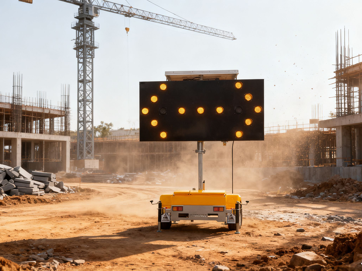 How to Maintain the Towable Arrow Board in Dusty and Debris-Heavy Environments?