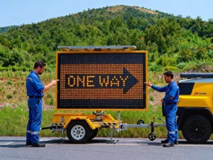 Portable VMS Signs