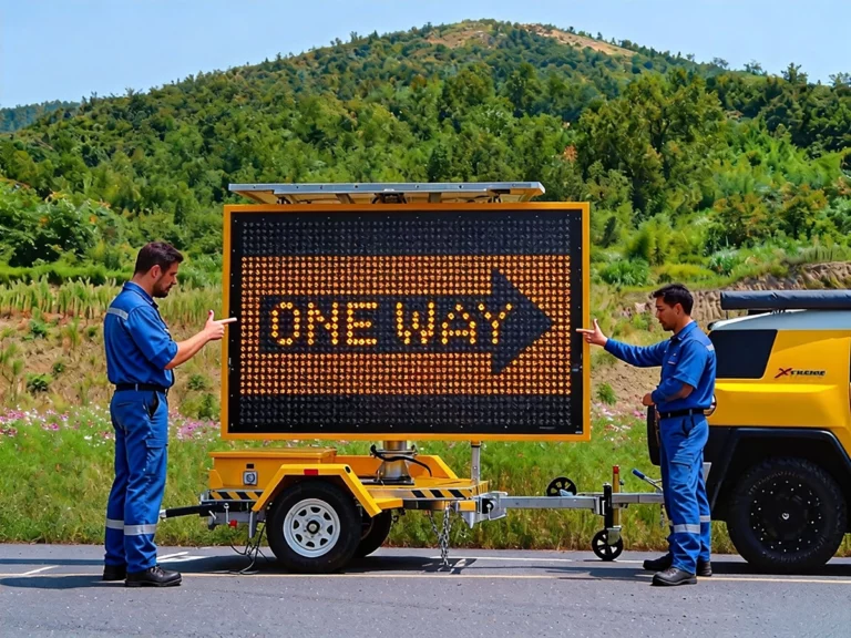Portable VMS Signs