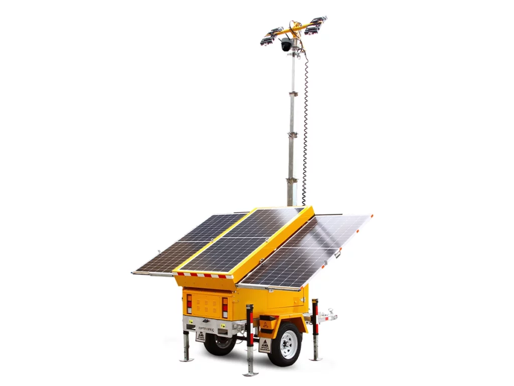 mobile surveillance trailers