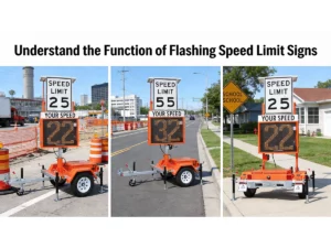 Understanding the Function of Flashing Speed Limit Signs