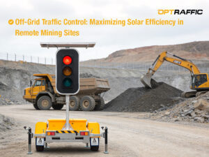 Off-Grid Traffic Control Maximizing Solar Efficiency in Remote Mining Sites