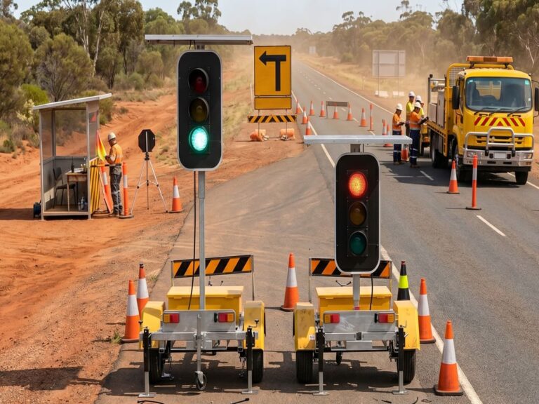 Portable Traffic Signals for Road Maintenance Australia