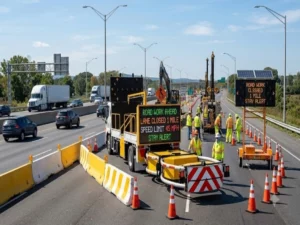 TMA Message Board for Long-Duration Work Zones