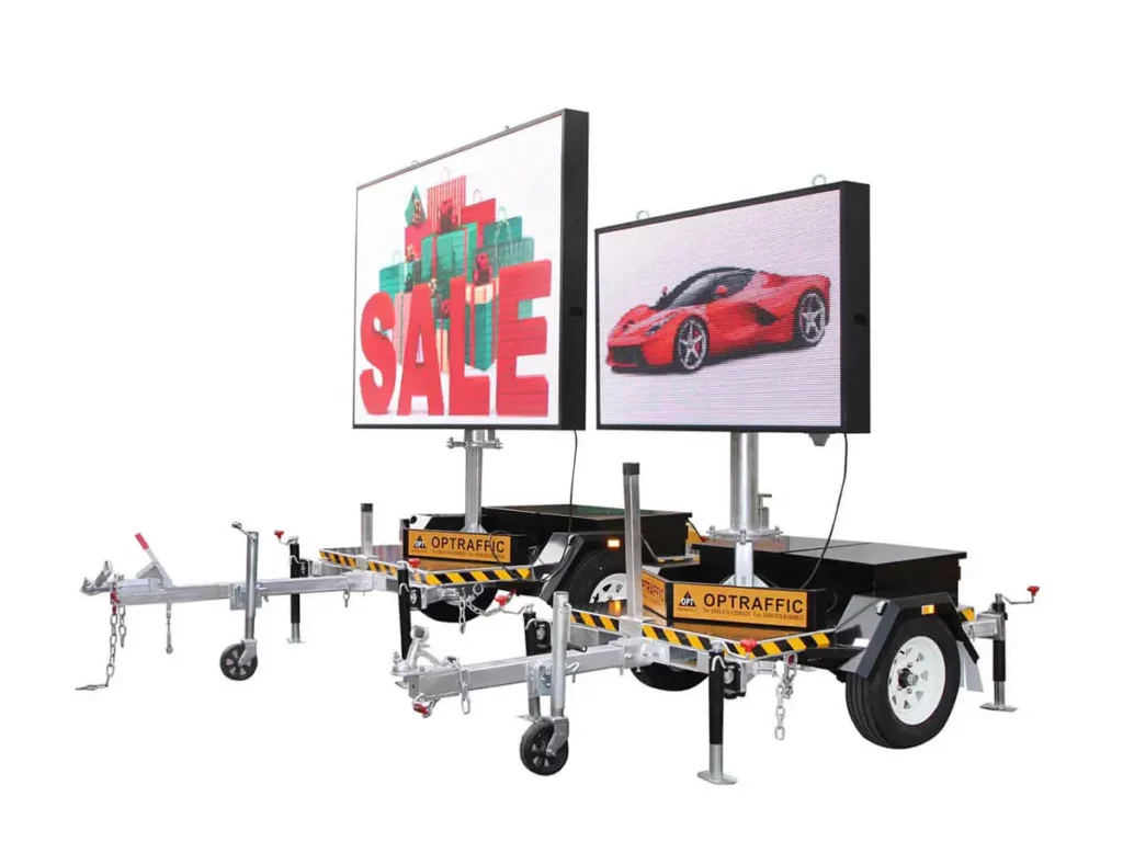 where businesses deploy commercial vms signs