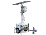 Mini Solar CCTV Tower Dual Trailer - Image 2