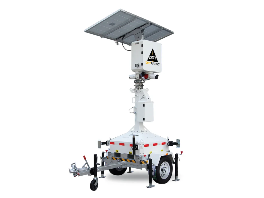 how to cover a large site with multiple camera towers