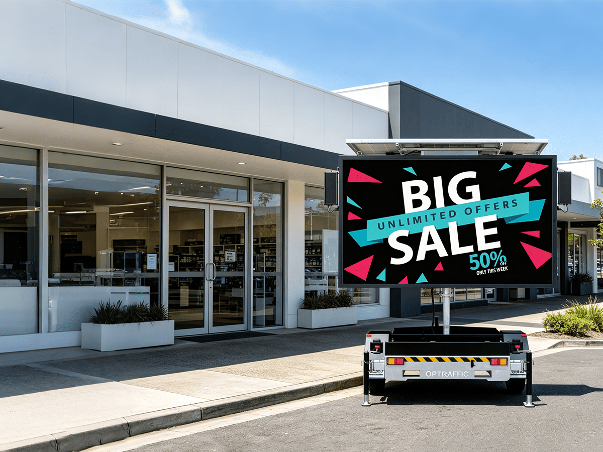 How to Prepare Content for an Outdoor LED Message Sign